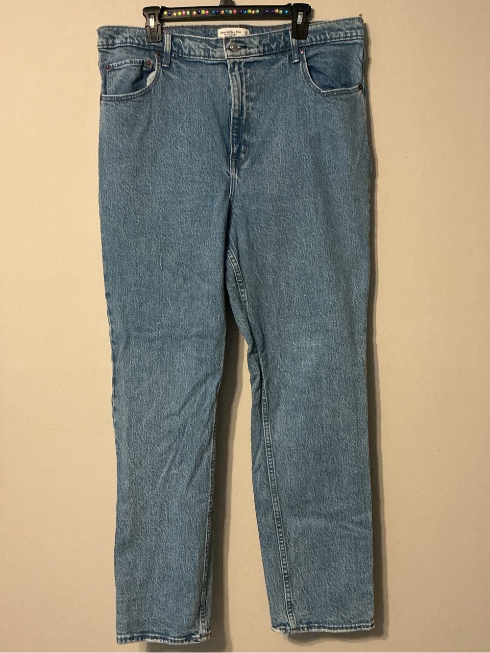 Abercrombie & Fitch Straight High Rise 32/14